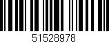 Código de barras (EAN, GTIN, SKU, ISBN): '51528978'