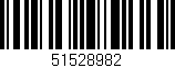 Código de barras (EAN, GTIN, SKU, ISBN): '51528982'