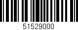 Código de barras (EAN, GTIN, SKU, ISBN): '51529000'