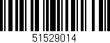 Código de barras (EAN, GTIN, SKU, ISBN): '51529014'