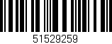 Código de barras (EAN, GTIN, SKU, ISBN): '51529259'