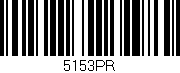 Código de barras (EAN, GTIN, SKU, ISBN): '5153PR'