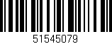 Código de barras (EAN, GTIN, SKU, ISBN): '51545079'
