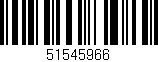 Código de barras (EAN, GTIN, SKU, ISBN): '51545966'