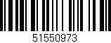 Código de barras (EAN, GTIN, SKU, ISBN): '51550973'