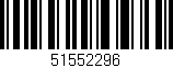 Código de barras (EAN, GTIN, SKU, ISBN): '51552296'