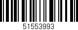 Código de barras (EAN, GTIN, SKU, ISBN): '51553993'