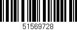 Código de barras (EAN, GTIN, SKU, ISBN): '51569728'