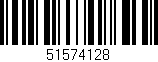 Código de barras (EAN, GTIN, SKU, ISBN): '51574128'
