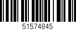 Código de barras (EAN, GTIN, SKU, ISBN): '51574845'