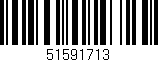 Código de barras (EAN, GTIN, SKU, ISBN): '51591713'