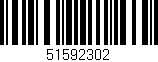 Código de barras (EAN, GTIN, SKU, ISBN): '51592302'