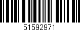 Código de barras (EAN, GTIN, SKU, ISBN): '51592971'