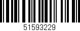 Código de barras (EAN, GTIN, SKU, ISBN): '51593229'