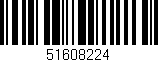Código de barras (EAN, GTIN, SKU, ISBN): '51608224'