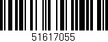 Código de barras (EAN, GTIN, SKU, ISBN): '51617055'