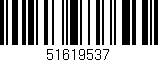 Código de barras (EAN, GTIN, SKU, ISBN): '51619537'