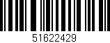 Código de barras (EAN, GTIN, SKU, ISBN): '51622429'