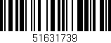 Código de barras (EAN, GTIN, SKU, ISBN): '51631739'