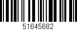 Código de barras (EAN, GTIN, SKU, ISBN): '51645682'