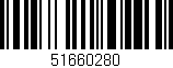 Código de barras (EAN, GTIN, SKU, ISBN): '51660280'