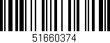 Código de barras (EAN, GTIN, SKU, ISBN): '51660374'