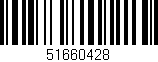 Código de barras (EAN, GTIN, SKU, ISBN): '51660428'