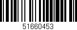 Código de barras (EAN, GTIN, SKU, ISBN): '51660453'