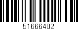 Código de barras (EAN, GTIN, SKU, ISBN): '51666402'