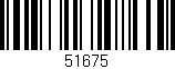 Código de barras (EAN, GTIN, SKU, ISBN): '51675'