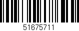 Código de barras (EAN, GTIN, SKU, ISBN): '51675711'