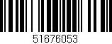 Código de barras (EAN, GTIN, SKU, ISBN): '51676053'