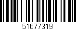 Código de barras (EAN, GTIN, SKU, ISBN): '51677319'