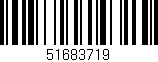 Código de barras (EAN, GTIN, SKU, ISBN): '51683719'