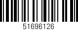 Código de barras (EAN, GTIN, SKU, ISBN): '51696126'