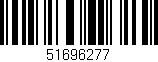 Código de barras (EAN, GTIN, SKU, ISBN): '51696277'