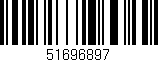 Código de barras (EAN, GTIN, SKU, ISBN): '51696897'