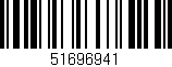 Código de barras (EAN, GTIN, SKU, ISBN): '51696941'