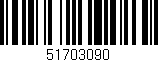 Código de barras (EAN, GTIN, SKU, ISBN): '51703090'