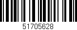 Código de barras (EAN, GTIN, SKU, ISBN): '51705628'
