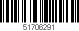 Código de barras (EAN, GTIN, SKU, ISBN): '51706291'