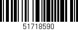 Código de barras (EAN, GTIN, SKU, ISBN): '51718590'