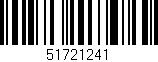 Código de barras (EAN, GTIN, SKU, ISBN): '51721241'