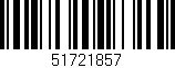 Código de barras (EAN, GTIN, SKU, ISBN): '51721857'