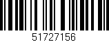 Código de barras (EAN, GTIN, SKU, ISBN): '51727156'