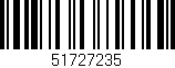Código de barras (EAN, GTIN, SKU, ISBN): '51727235'