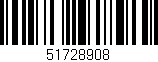 Código de barras (EAN, GTIN, SKU, ISBN): '51728908'