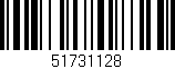 Código de barras (EAN, GTIN, SKU, ISBN): '51731128'