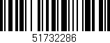 Código de barras (EAN, GTIN, SKU, ISBN): '51732286'