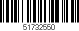 Código de barras (EAN, GTIN, SKU, ISBN): '51732550'